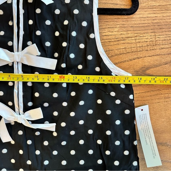 NWT Sister Jane Isles Bow Mini Dress Black and White Polka Dot Size Small Party - Picture 9 of 10